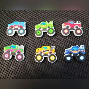 Monster Truck Croc Charms